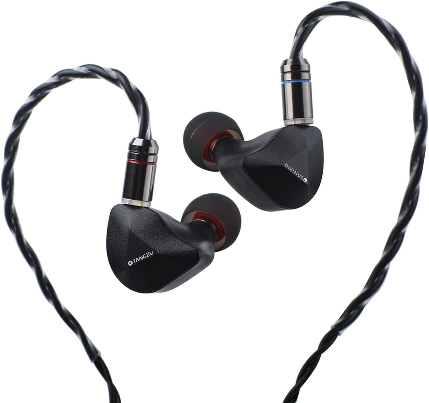 Audiophile Earphones 1DD+2BA Hybrid CNC Metal IEM