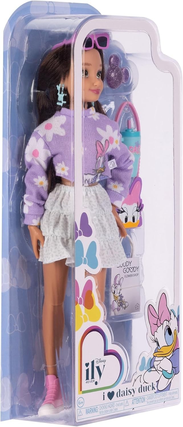 Fashion Doll with Articulated Joints Outfit Accessories Purse Bottle Gift