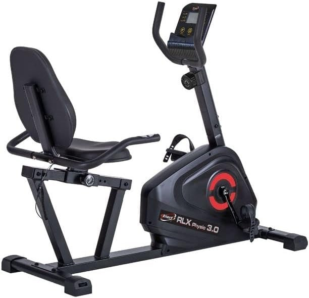 Recumbent Exercise Bike Electromagnetic 24-Level Bluetooth LCD 14kg Flywheel