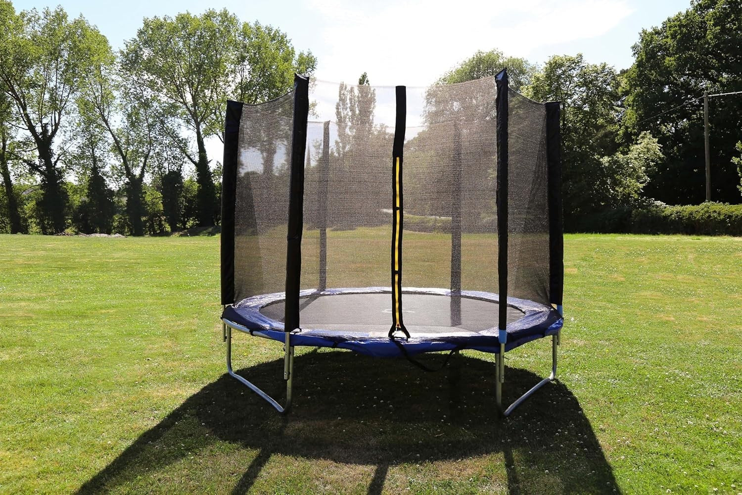 10FT Kids Garden Trampoline Safety Enclosure Foam Padding Outdoor