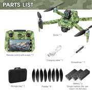 Xobuo GPS Drone 4K Dual Camera 5.9" Screen | 60min Flight Auto Return