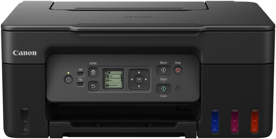 A4 Colour All-in-One MegaTank Printer Wireless Copier Scanner G3570