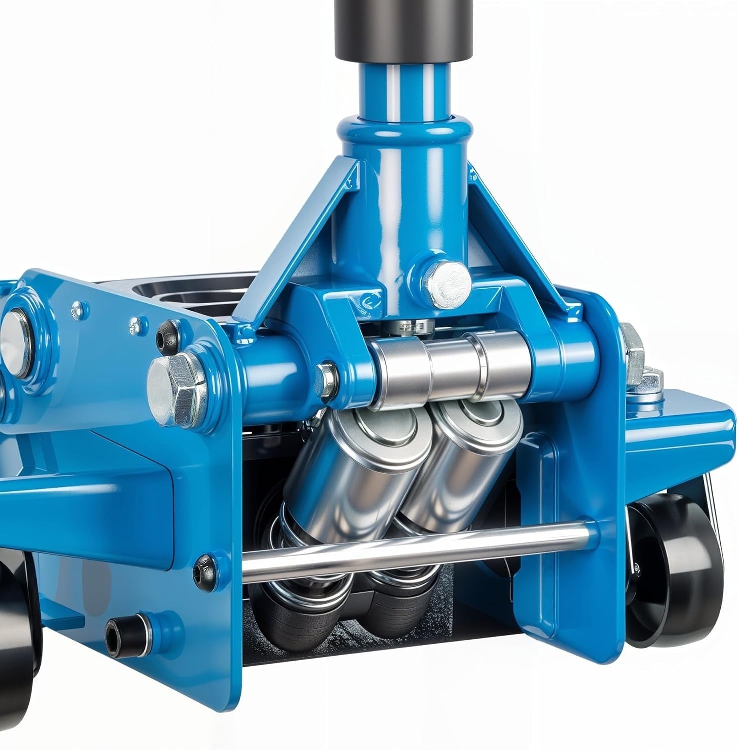 3 Ton Low Profile Trolley Jack Double Piston Quick Lift 75–505mm Heavy Duty