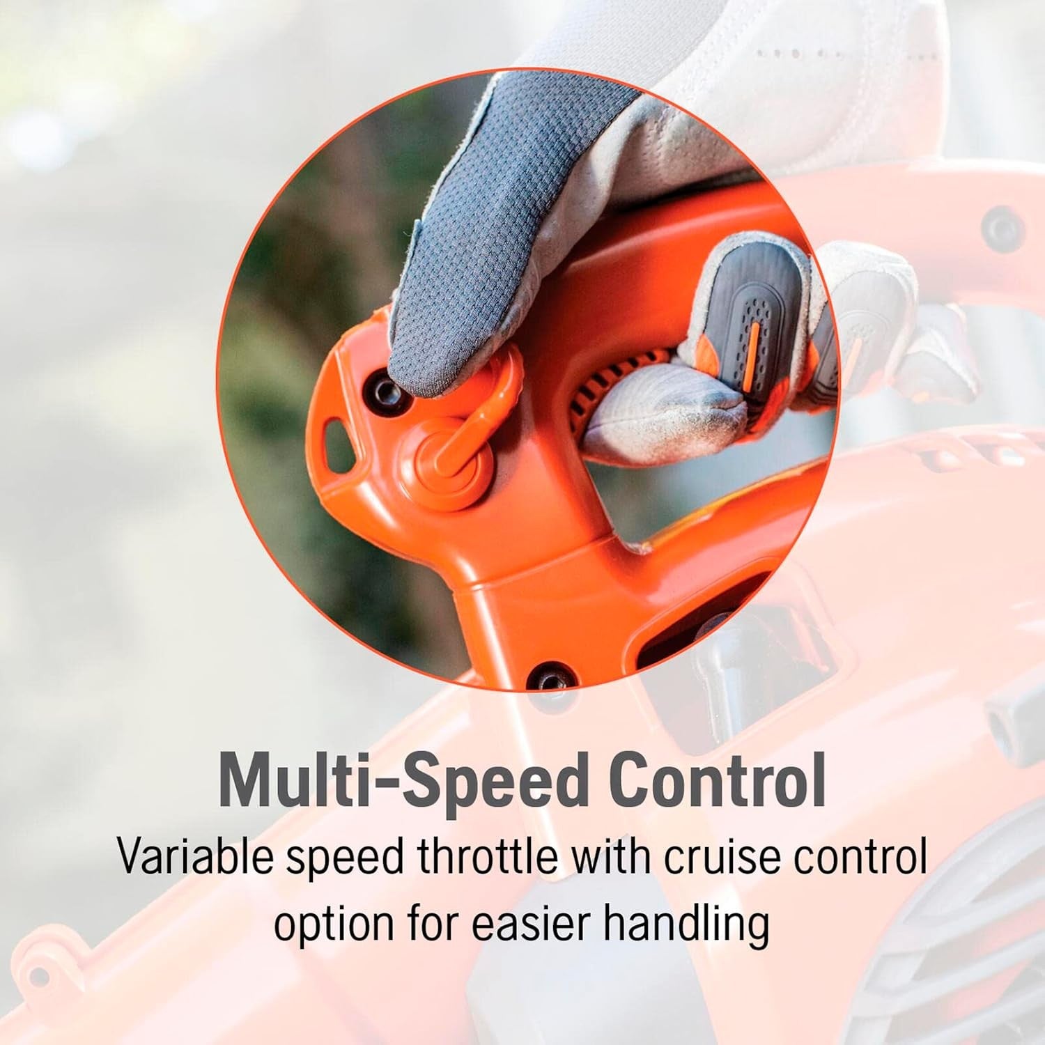 Petrol Leaf Blower 28cc 2-Stroke 170MPH High Power Handheld Garden Cleaner