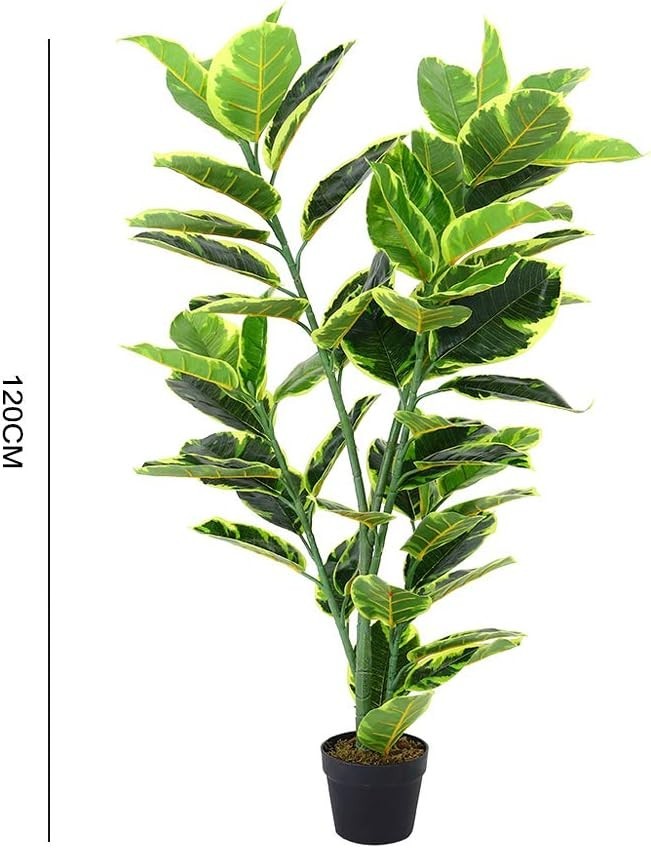 Artificial Ficus Fiddle Fig Tree 4FT/120cm Indoor Outdoor Home Decoration Plant
