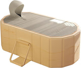 2-Person Foldable Portable Bathtub 150x55x50cm – Hot & Ice Bath Tub