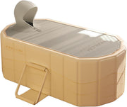 2-Person Foldable Portable Bathtub 150x55x50cm – Hot & Ice Bath Tub