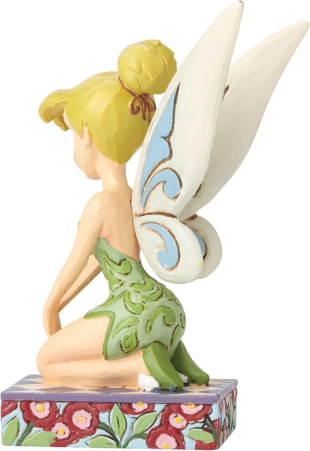 Fairy Figurine 11cm Hand-Painted Pixie Ornament Colourful Winged Collectible
