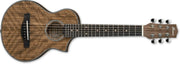 Piccolo Acoustic Guitar Natural Open Pore 76cm Compact Travel