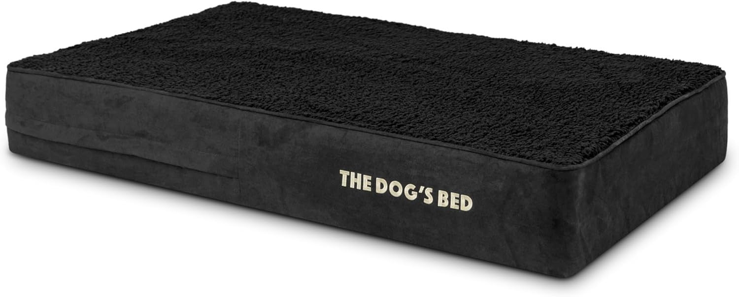 Large Orthopedic Memory Foam Dog Bed 101x64x15cm Plush