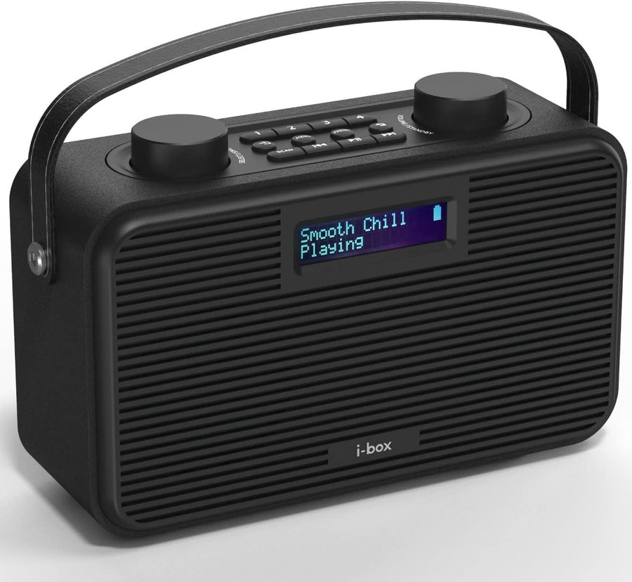 Portable DAB/DAB+ FM Radio Bluetooth Speaker USB-C Rechargeable