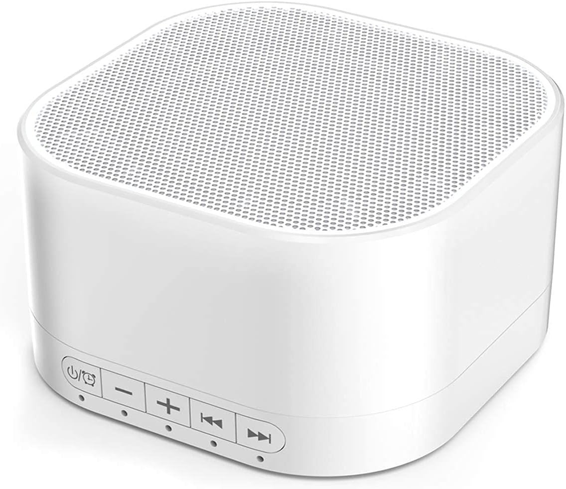 White Noise Sleep Sound Machine 40 Soothing Sounds Timer Baby Adult
