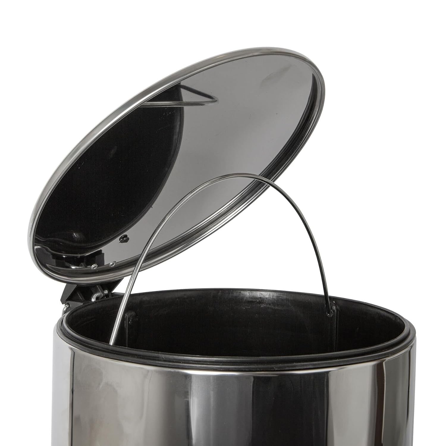 30L Stainless Steel Pedal Kitchen Bin Tall Slim Chrome Dustbin