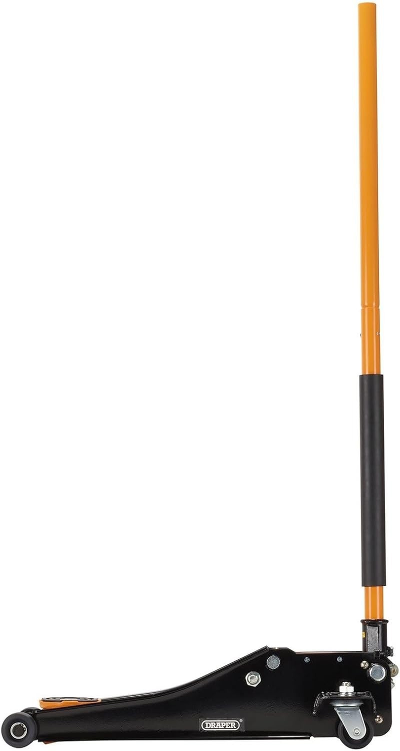 2.25 Ton Low Profile Trolley Jack Twin Piston Fast Lift 75–505mm Heavy Duty