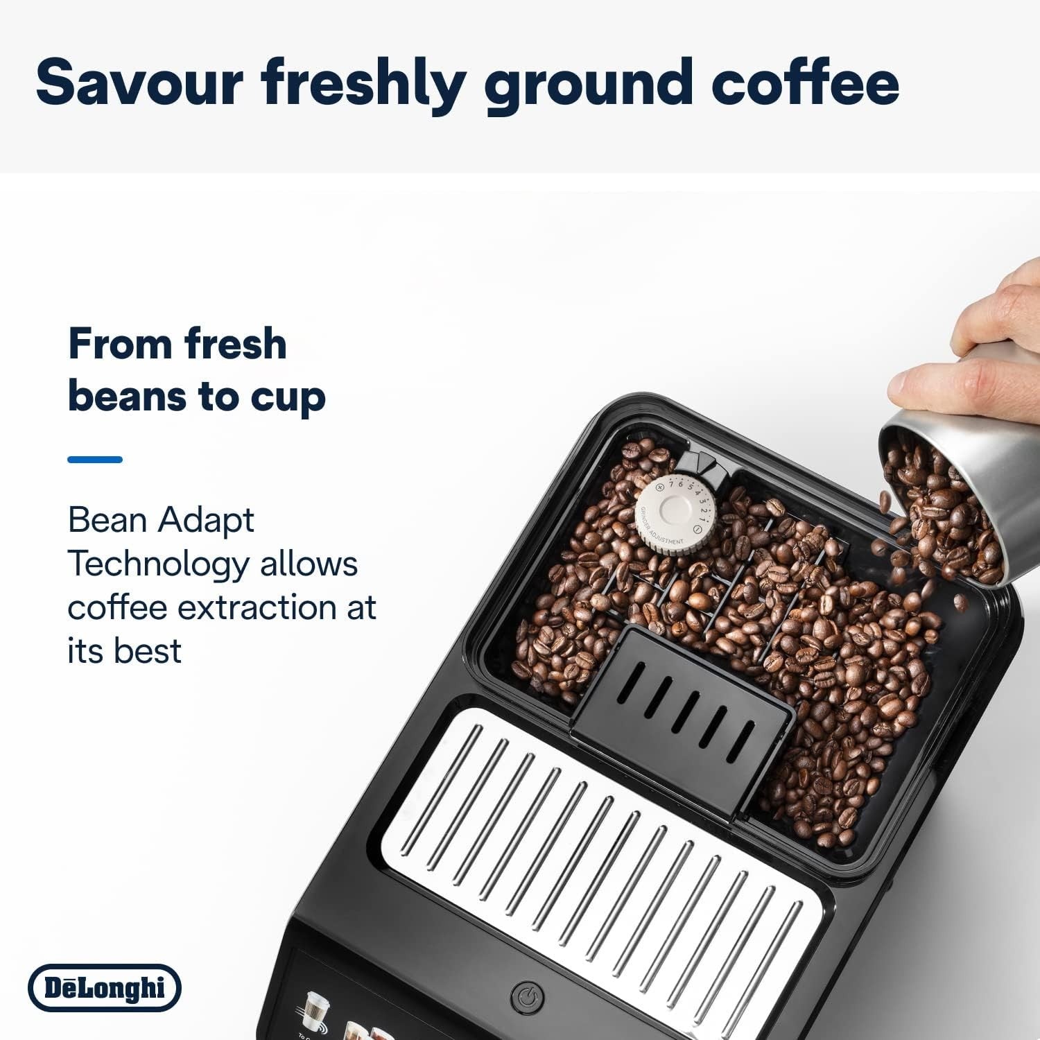 Cold Brew & Hot Coffee Machine | LatteCrema System | Touch Display | Bean-to-Cup