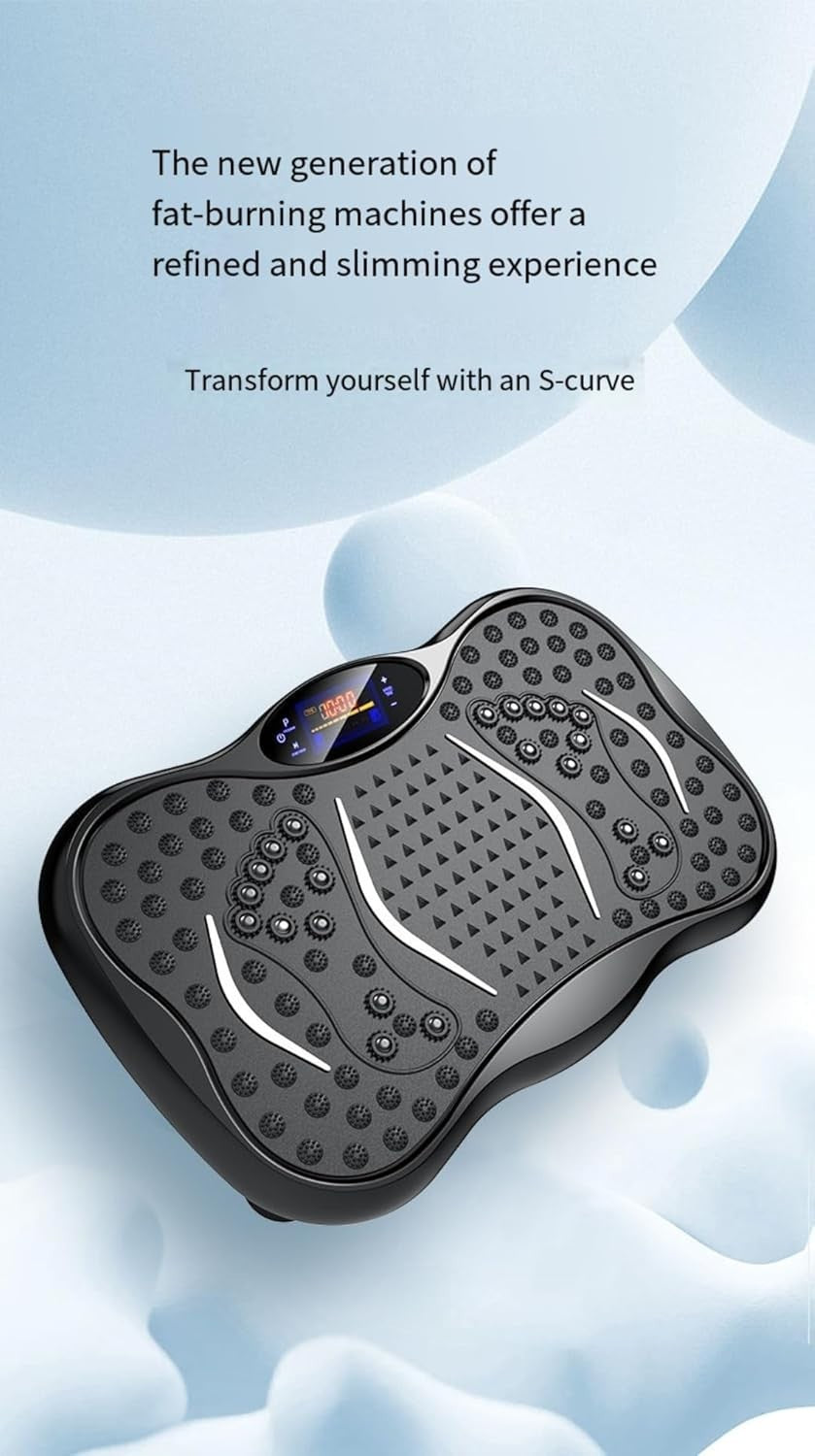 Vibration Plate Slimming Machine 99 Levels Bluetooth Home Body Shaper