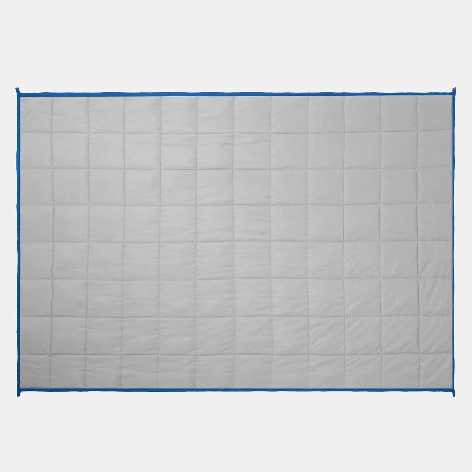 3kg Weighted Blanket 100x150cm Blue Grey Reversible Microfibre Sleep Aid