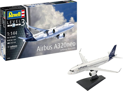 Airbus A320neo Model Kit 1:144 Scale Unpainted Plastic Advanced Assembly Set