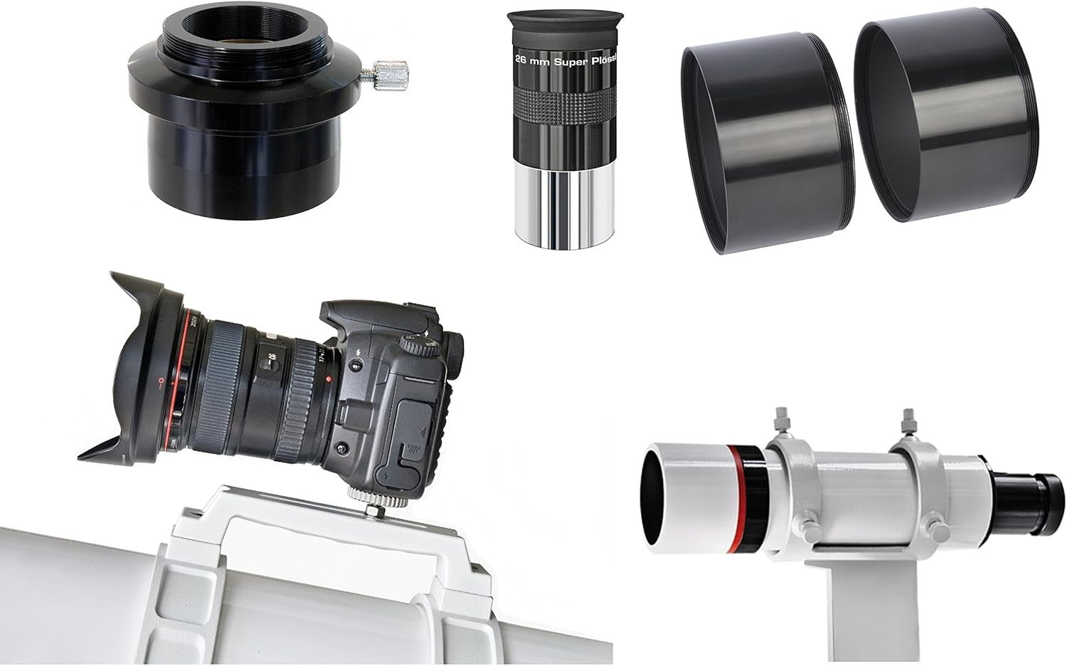 NT-203/1200 8" Newtonian Telescope with EXOS-2 Equatorial Mount Kit
