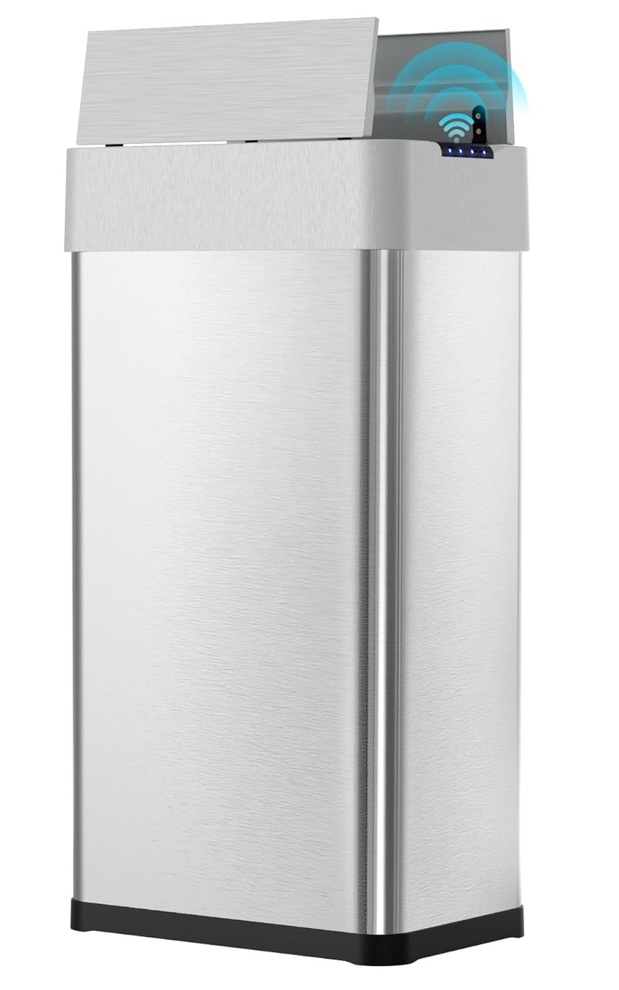 50L Touchless Kitchen Bin | Automatic Sensor Trash Can Silver