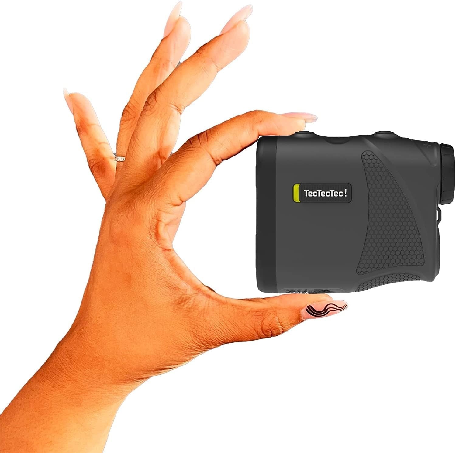 Golf Rangefinder with Slope Flag Lock Magnetic Holder Laser 1200 Yards