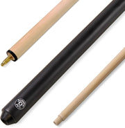 Transportable Cue Rest Stick 57in Hardwood 2pc Snooker Pool Bridge Head