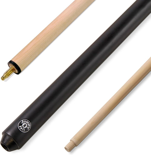 Transportable Cue Rest Stick 57in Hardwood 2pc Snooker Pool Bridge Head