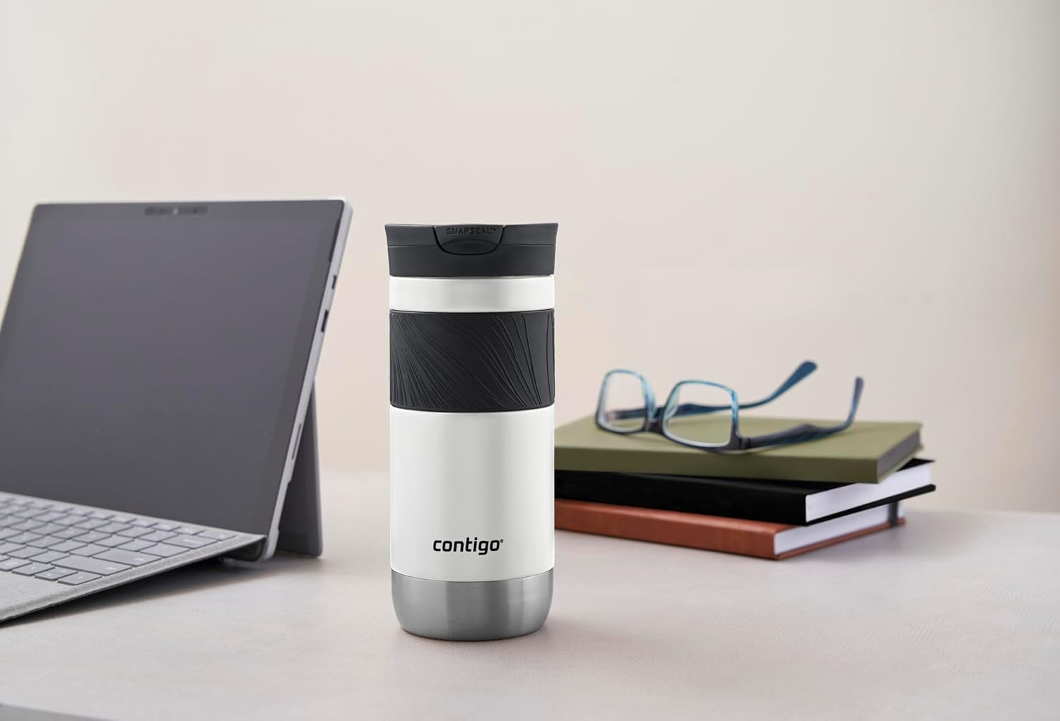 Stainless Steel Travel Mug 470ml Leakproof Thermal Coffee Cup