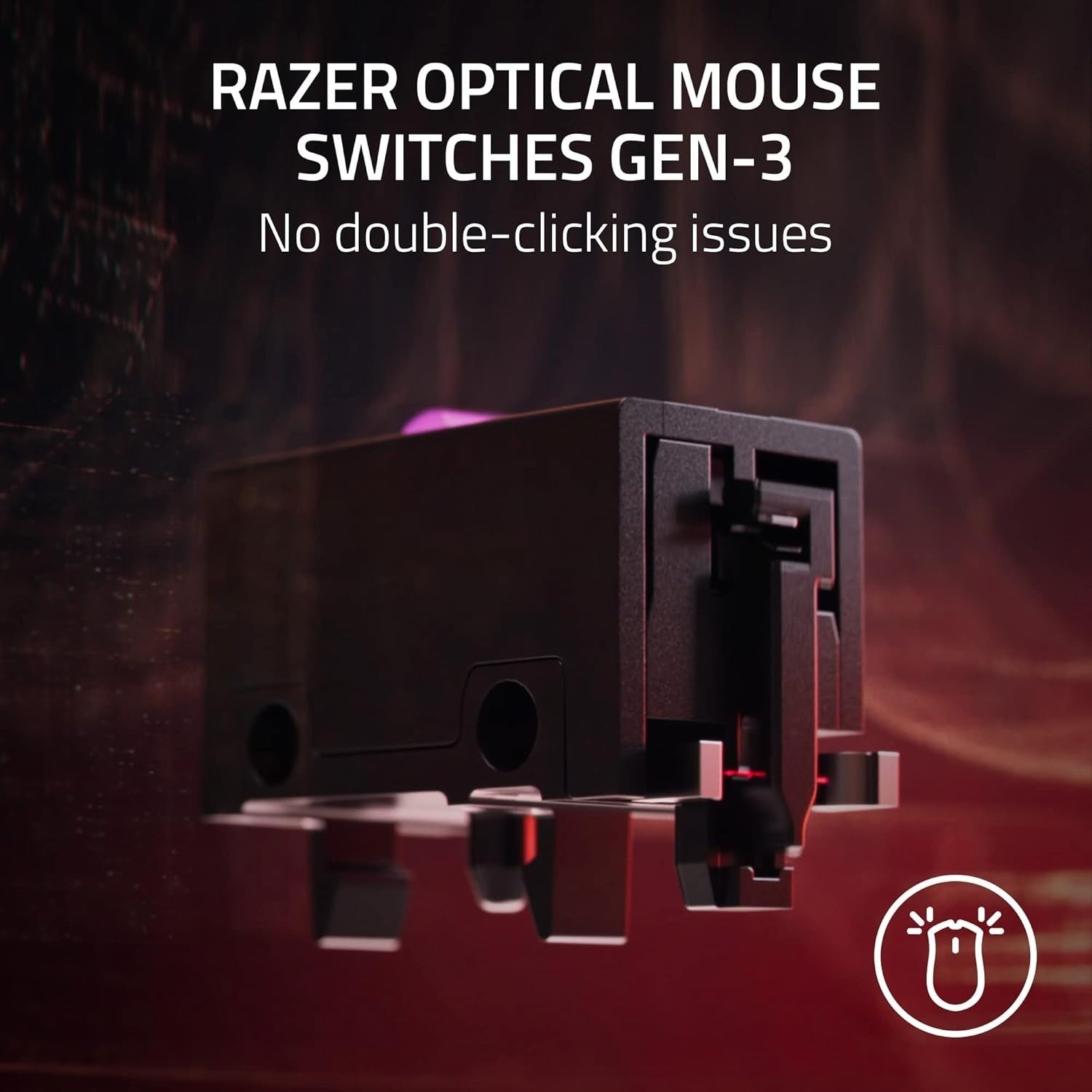 Ultra Light Wireless Gaming Mouse 30K DPI Esports Precision Speed Control