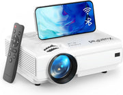 1080P WiFi Bluetooth Mini Projector 20000 Lumens Portable Home Cinema