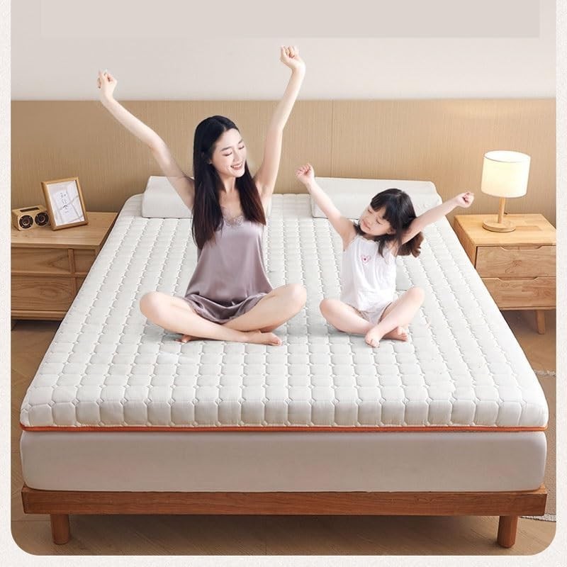 Foldable Japanese Floor Futon Mattress 150x200cm Cotton Tatami Bed