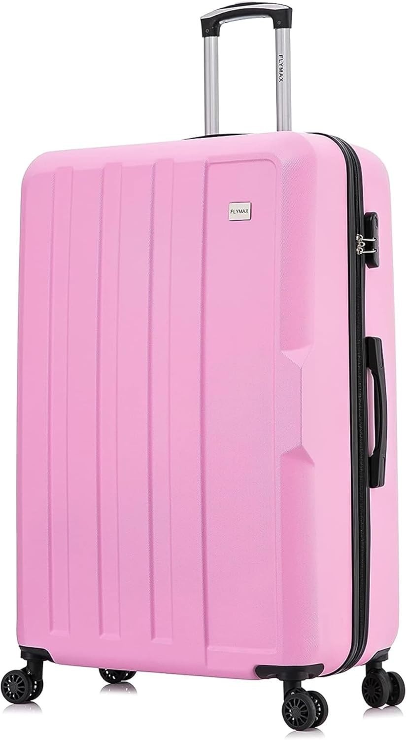 32 Inch XL Check In Luggage Extra Large ABS Hard Shell 4 Wheel Spinner 138L