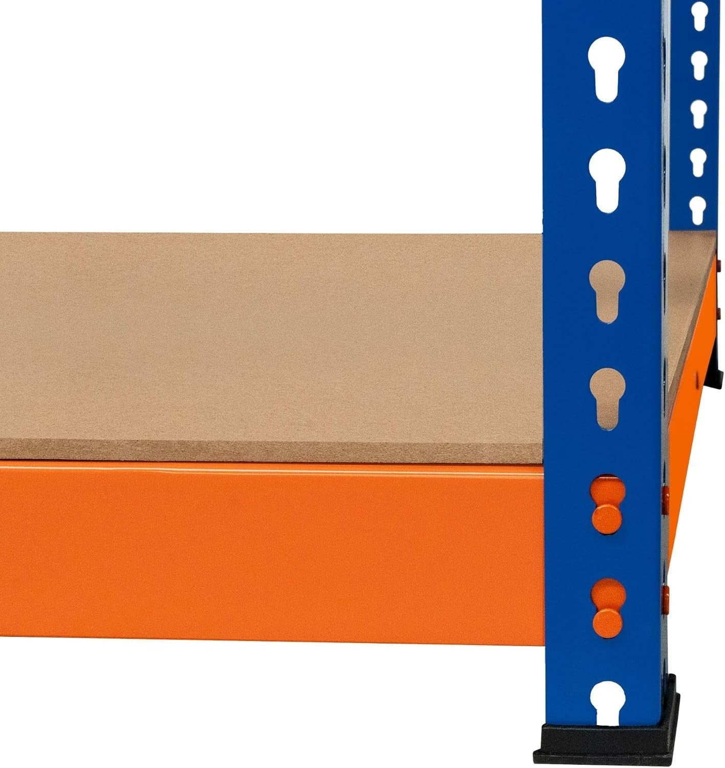 Heavy Duty Garage Workbench 300kg Shelves Boltless Steel Frame 90x45x90