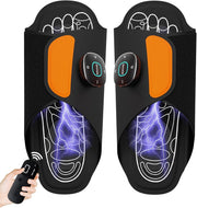 Wearable EMS Foot Massager Shoes, 7 Modes & 15 Intensity Levels, Pain Relief