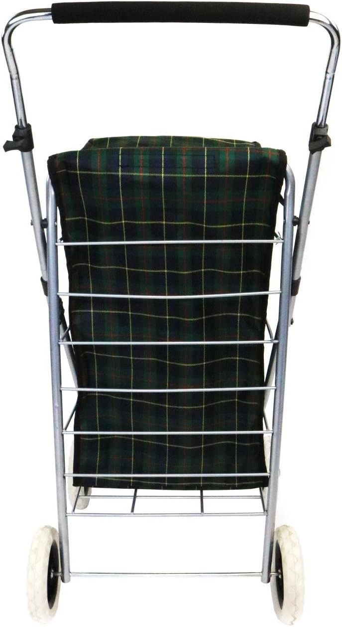 4 Wheel Folding Shopping Trolley Waterproof Bag Market Laundry Cart