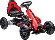 Kids Electric Go Kart 12V Drift Kart Ride On Car Red Seat Belt 30kg