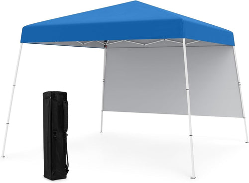 3x3M Blue Pop-Up Gazebo Canopy UPF50+ Sunshade Outdoor Party Tent