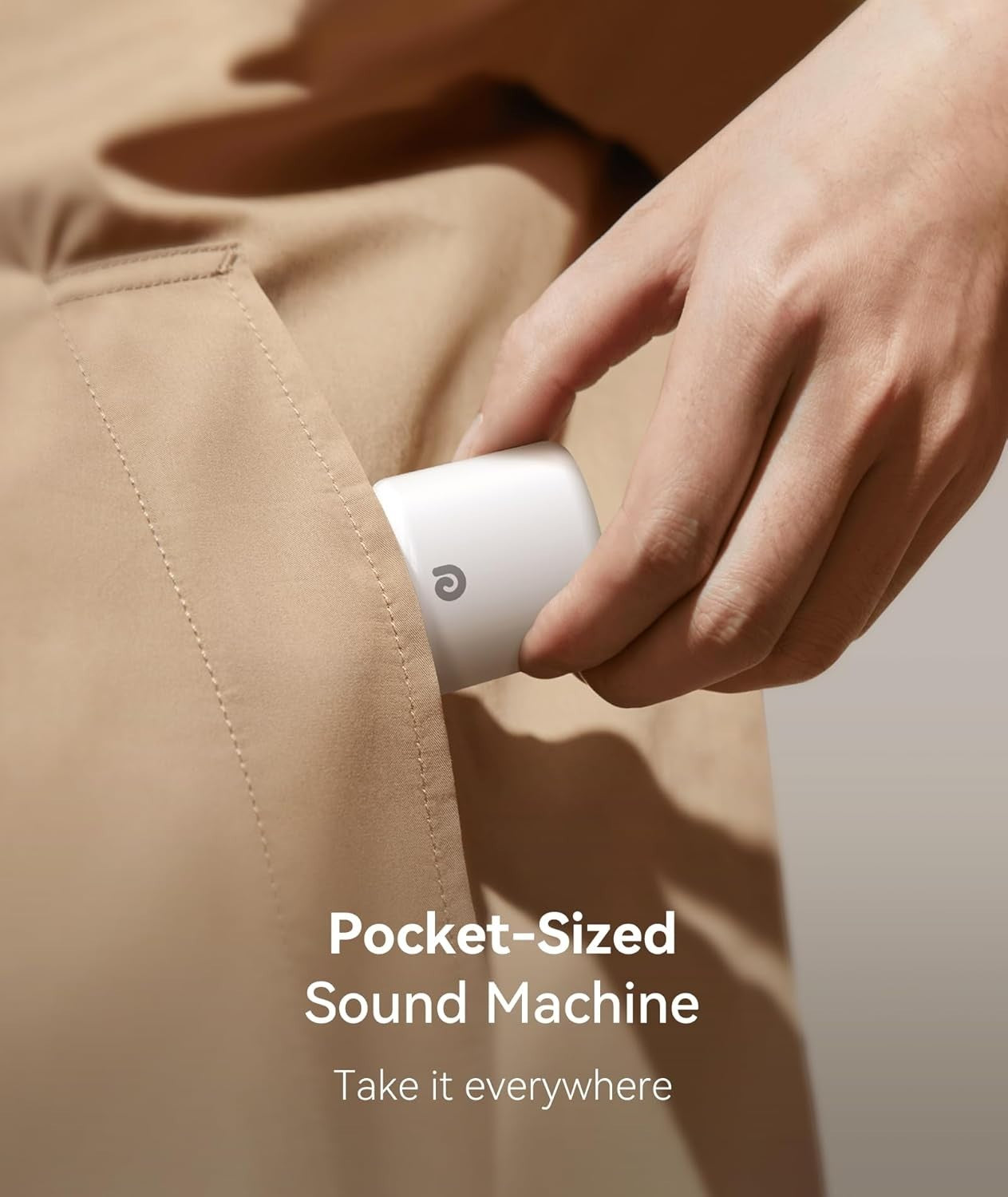 Portable White Noise Machine for Baby & Adults – 16 Soothing Sounds, Travel
