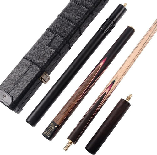 Handmade 57in Snooker Cue 3/4 Joint Rosewood Splice 9.5mm Extension Set
