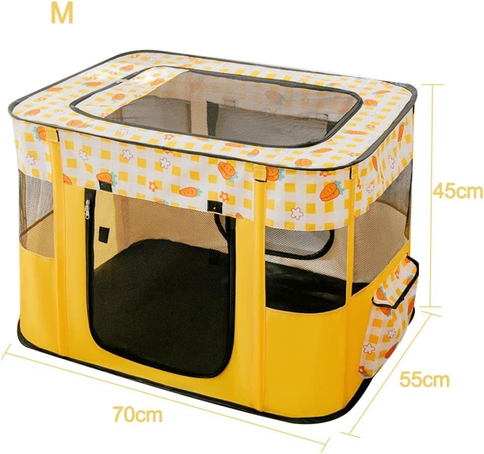 Foldable Pet Playpen Portable Indoor Outdoor Puppy Cat Tent Cage Fence XXL