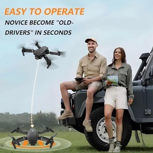 Neel Saanjh GPS Drone E88 Pro 4K Camera Foldable Quadcopter LED