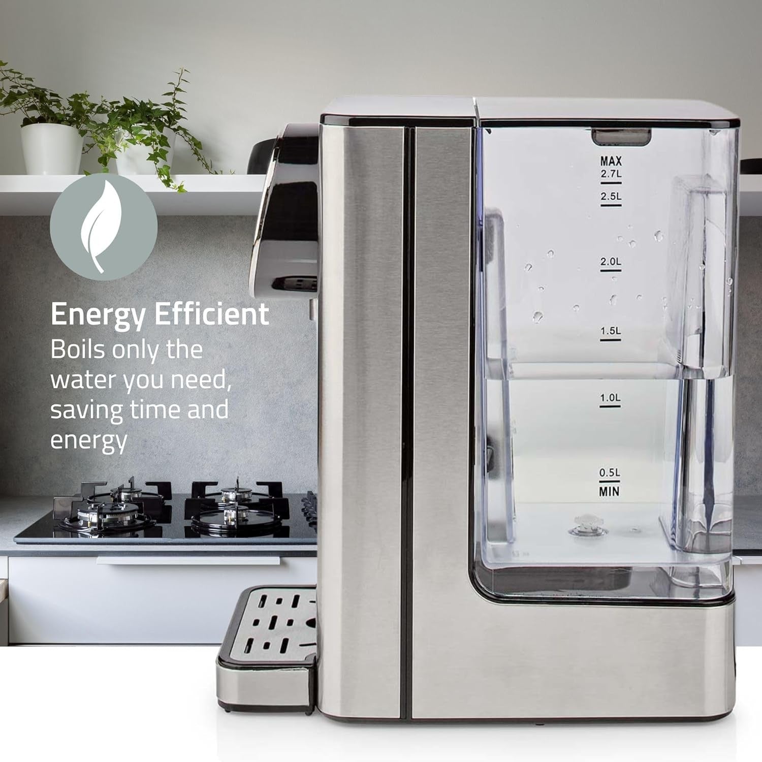 Instant Hot Water Dispenser 2.7L | 2600W Fast Boil Touch Control