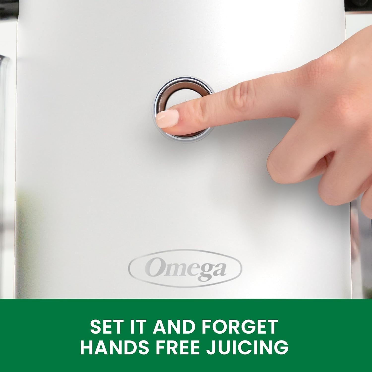 White Cold Press Juicer 2L Extra Large Hopper Auto Reverse Batch Juicing