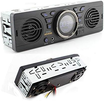 Baceyong 12V Car Stereo SD Card AV252 Bluetooth USB Audio Receiver