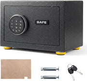 Digital Security Safe Box Keypad Lock Alarm Home Office Steel