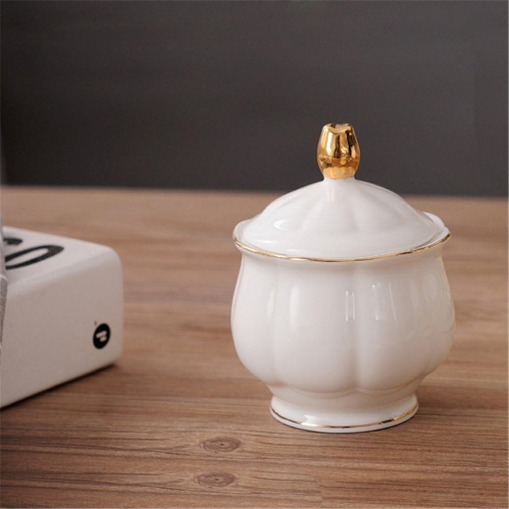 15 Piece White Bone China Tea Set Teapot Cups Saucers Classic Afternoon Tea