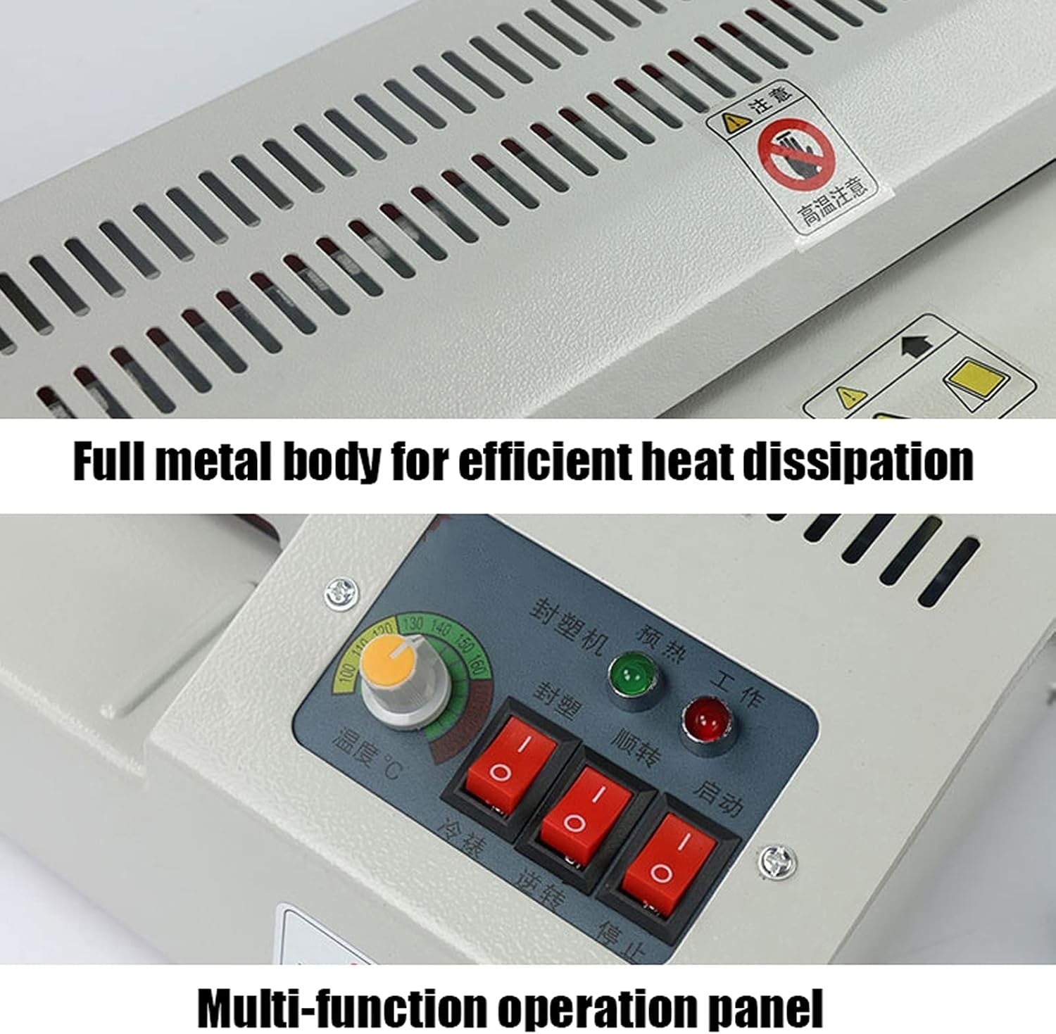 A3 Laminator Machine Hot Cold 4 Roller Fast Warm Up Photo Document