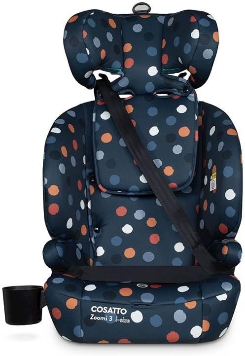 i-Size ISOFIX Child Car Seat 76–150cm Adjustable Headrest Side Impact