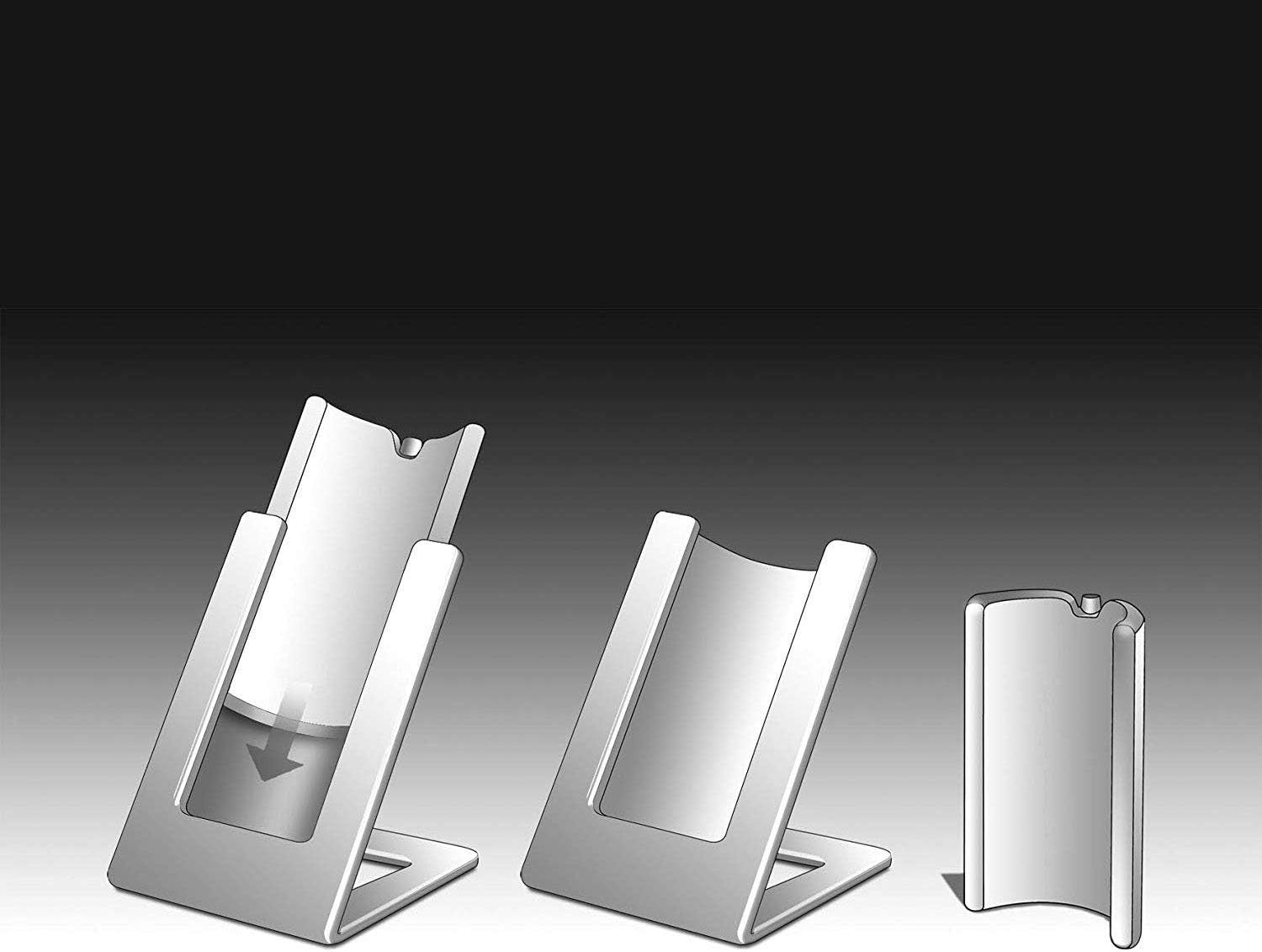 Wine Bottle Cooler Stand Ice-Free Chiller Display Holder for Champagne 75cl