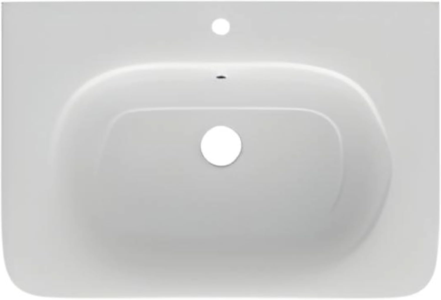 900mm White Wall Hung Vanity Unit with Basin Modern Gloss Bathroom Storage